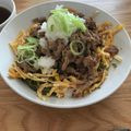 ☆na6284☆'s cooksnap of when they made フライパン簡単再現★瓦そば(茶そば).