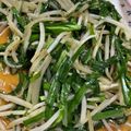 クック6OCL7N☆'s cooksnap of when they made モヤシとニラのオイスター＆醤油炒め.
