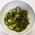 ガッキーパパ's cooksnap of when they made 茎わかめと胡瓜とじゃこの酢の物☆.