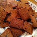 makichaki's cooksnap of when they made ［低糖質］おからと大豆粉の薄焼きクッキー.