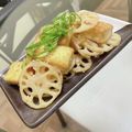☆環音☆'s cooksnap of when they made テケトー料理10☆厚揚げと蓮根のステーキ.