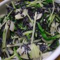 conn's cooksnap of when they made 水菜とひじきのオイマヨサラダ☆.