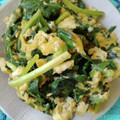 307号室's cooksnap of when they made 行者ニンニクの卵とじ.