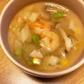 acomomo's cooksnap of when they made エビと野菜のコンソメスープ.