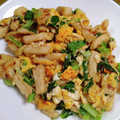 ☆チョコラテ☆'s cooksnap of when they made 鶏胸肉と小松菜と卵の中華炒め.