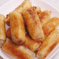 華夢那's cooksnap of when they made レンジで簡単、手作り春巻きの皮ミニサイズ.