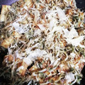 ♬あじさいのレシピ♬'s cooksnap of when they made 厚揚げともやしのえびじゃこ炒め.