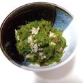 千絵猫's cooksnap of when they made つぶ貝のめかぶ和え.