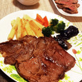 ＴＯＭＯ ＹＵ's cooksnap of when they made ちょっとした手間で美味しいステーキ焼き方.