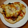 ⭐喜三郎⭐'s cooksnap of when they made モッツァレラと生ハムとトマトのピザ.