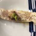 ベティ３'s cooksnap of when they made ☆フライパンで！真鯛の塩焼きわさび添え☆.