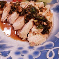 ぷにぷに～mama's cooksnap of when they made 鶏むね肉で！簡単茹で鶏のよだれ鶏風.