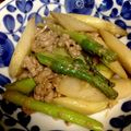 ettsuin's cooksnap of when they made 5分で出来る!!うど味噌炒め♪.