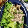 北村花音's cooksnap of when they made 簡単！金のごまだれでサラダうどん♪.