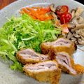 ルぴあ's cooksnap of when they made 味噌㏌ミルフィーユとんかつ.