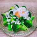 のんべぇヒロ's cooksnap of when they made ＊ブロッコリーに温玉のせ♡洋風サラダ＊.