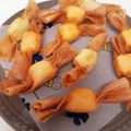 ランカンカン's cooksnap of when they made 可愛いキャンディ春巻き（キャラ弁おかず）.