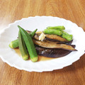やなぎだまこ's cooksnap of when they made 簡単！ナスとオクラと獅子唐のピリ辛煮浸し.