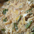 ameうめ's cooksnap of when they made 絹さやの卵とじ.