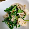 ももちゃんパンダ's cooksnap of when they made ブロッコリーと蒸し鶏の洋風ごま和え.