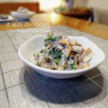 inyako's cooksnap of when they made ほうれん草の胡桃白和え❀.