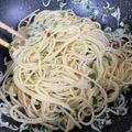 さうるママ♡'s cooksnap of when they made ごま油香る♡しらすとネギのパスタ.
