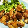 さめぽよ's cooksnap of when they made 鶏むね肉で柔らか～いバジルチキン.