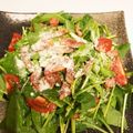 さめぽよ's cooksnap of when they made ベーコン香る♡ホウレン草とトマトのサラダ.