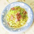 ネコかえる's cooksnap of when they made 簡単♫春キャベツとベーコンのパスタ♫.