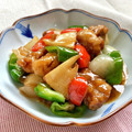 お料理ニャロメ's cooksnap of when they made 鶏唐の甘酢炒め.