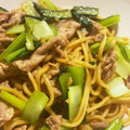 miumini's cooksnap of when they made 小松菜の上海風焼きそば♪.