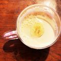 三毛猫調理愛好家☆★'s cooksnap of when they made ミキサー不要　バナナジュース♬.