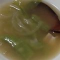 ヨシヨッシー's cooksnap of when they made スナップエンドウと玉葱のコンソメスープ♪.