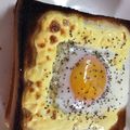 クック2H9MD0☆'s cooksnap of when they made プチ贅沢。簡単クロックマダム風マヨたま.