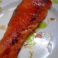 ユーロン's cooksnap of when they made **鮭の味噌漬け焼き**.