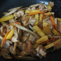 ちゃみ's cooksnap of when they made さつまいも・ごぼう・豚こま肉の甘辛炒め♪.