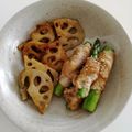ハニイとムサシ's cooksnap of when they made 豚モモ肉で♪アスパラの肉巻き.