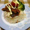 ☆miiyan☆'s cooksnap of when they made おもてなしに～鰻のミニケーキちらし寿司.