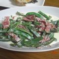 妙香ママ's cooksnap of when they made スナップえんどうのカルボナーラ風♪.