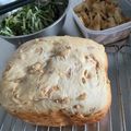 ひとりとみんな's cooksnap of when they made くるみチョコチップ食パン(HB使用）.