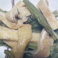 クックQXCOV0☆'s cooksnap of when they made 旬！葉ごぼうの煮物.