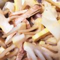 ごま３しお３'s cooksnap of when they made たけのことチャーシューの和え物.