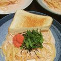 2児ママみきてぃ's cooksnap of when they made 外パリっ中フワっ！魚焼きグリルでトースト.