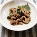 saalalan's cooksnap of when they made 豚こま切れ肉の照り焼き（青じそ風味）.