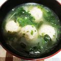 みれいく's cooksnap of when they made 朝食に！つみれと玉ねぎのお味噌汁.