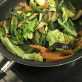 リカト's cooksnap of when they made ピーマンと舞茸の味噌炒め.