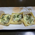 ふるたいや's cooksnap of when they made 海苔の佃煮で♪しらすの油揚げピザ.