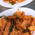 きく7AW7TV☆'s cooksnap of when they made ちくわと油揚げのキムチ炒め.