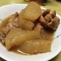 おかわりちょうだい♪'s cooksnap of when they made 手羽元と大根のニンニク生姜の胡麻煮♪.