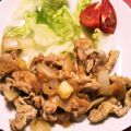 タピ子's cooksnap of when they made ポークジンジャー♪豚の生姜焼き.